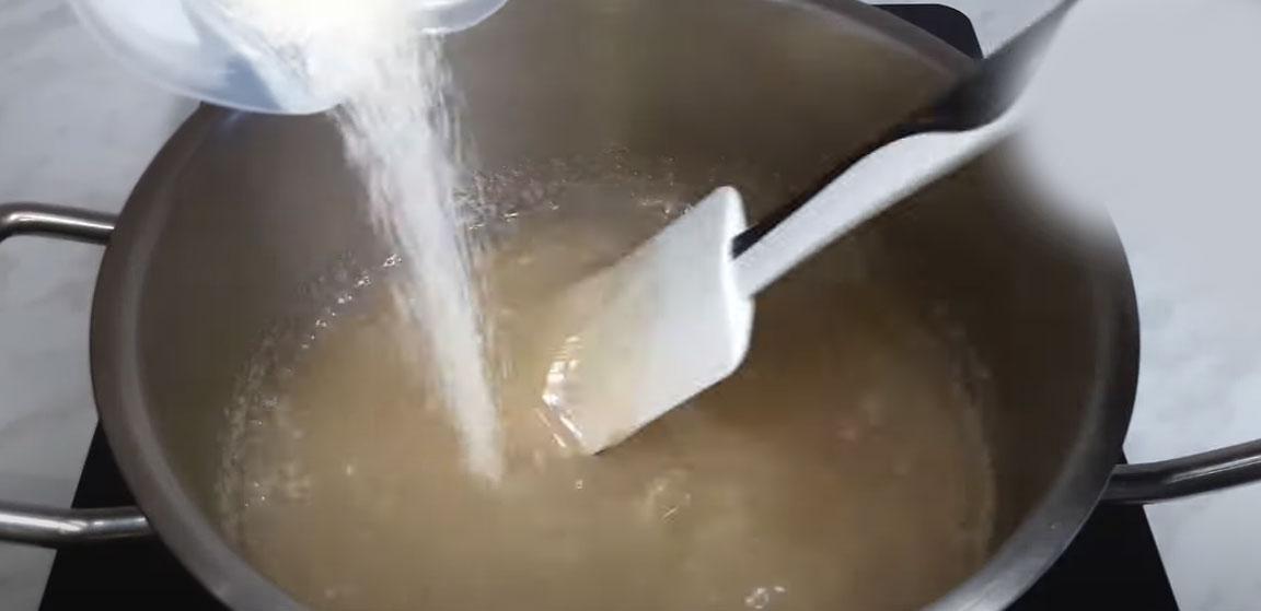 Recepta de gel decoratiu amb pectina: pas 4