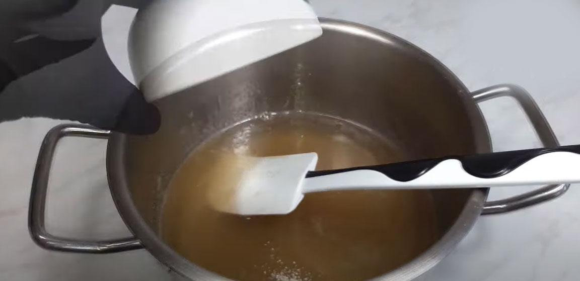 Recepta de gel decoratiu amb pectina: pas 6