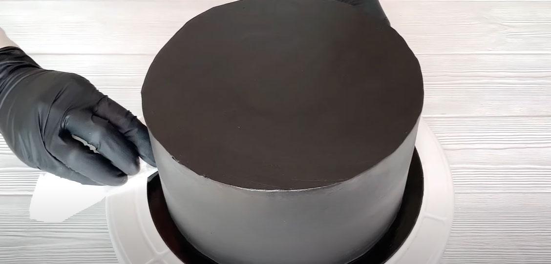 Preparació de formatge crema amb carbó de bambú - Pas 5