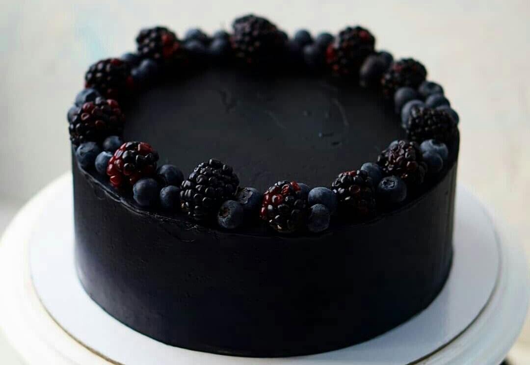 Cobertura negra - cobertura de formatge crema amb cacau negre