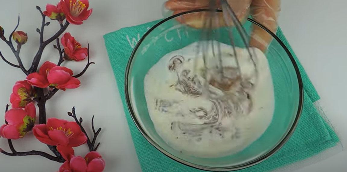 Ganache de xocolata amb nata - Pas 3