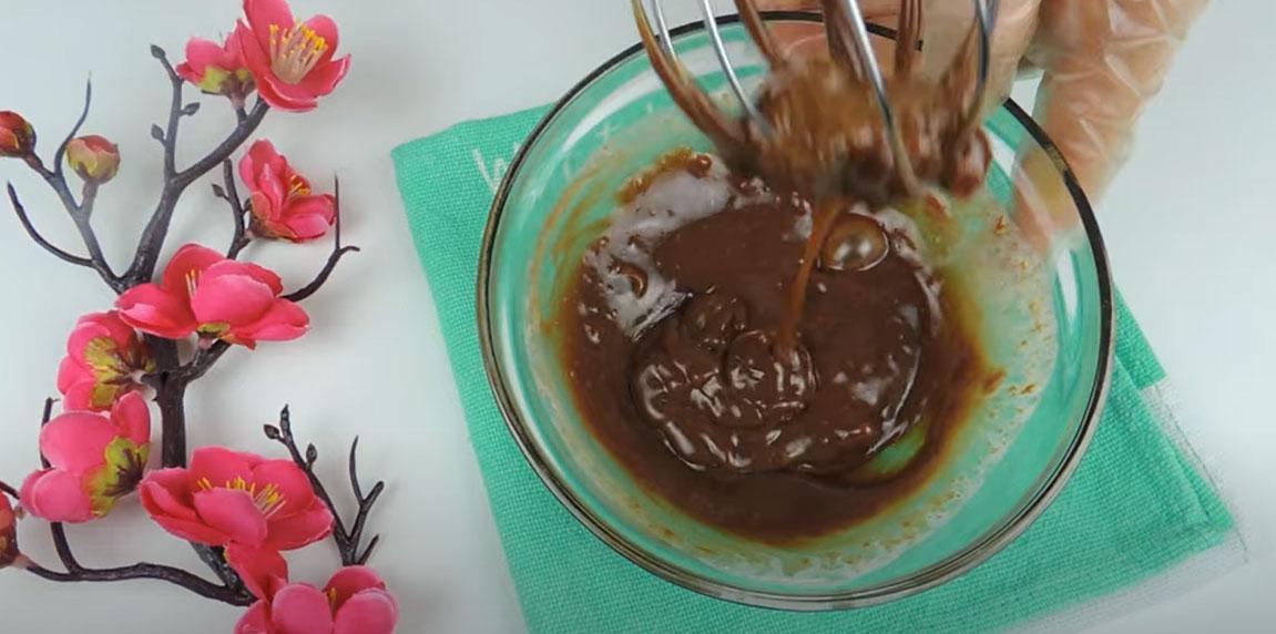 Ganache de xocolata amb nata - Pas 4