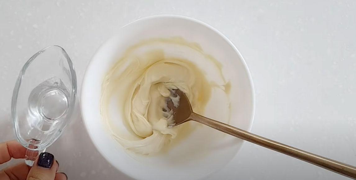 Esmalt de degoteig d'aigua - Pas 1