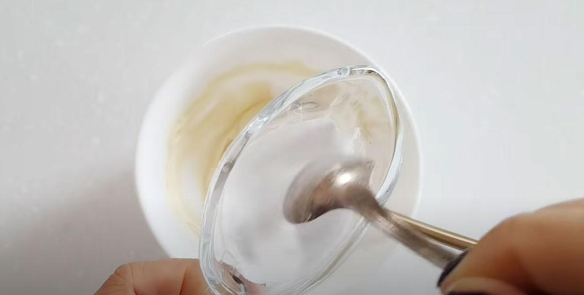 Esmalt de degoteig d'aigua - Pas 2