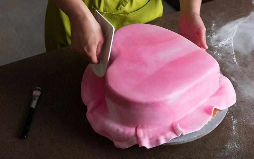 Pastís de pasta de sucre