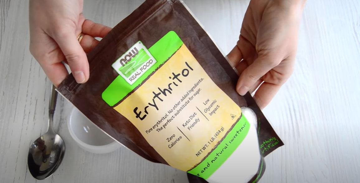 L'eritritol és un substitut del sucre.