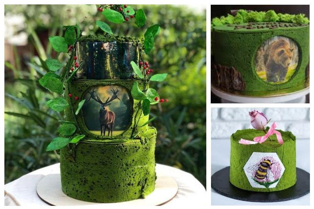 Com enganxar una imatge a un pastís de pessic