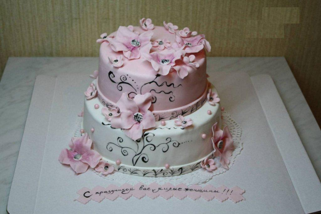 Pastís de dos pisos