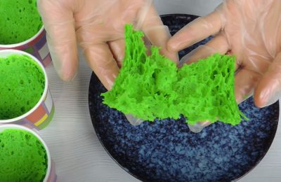 طحلب الإسفنج للكيك: وصفة خطوة بخطوة