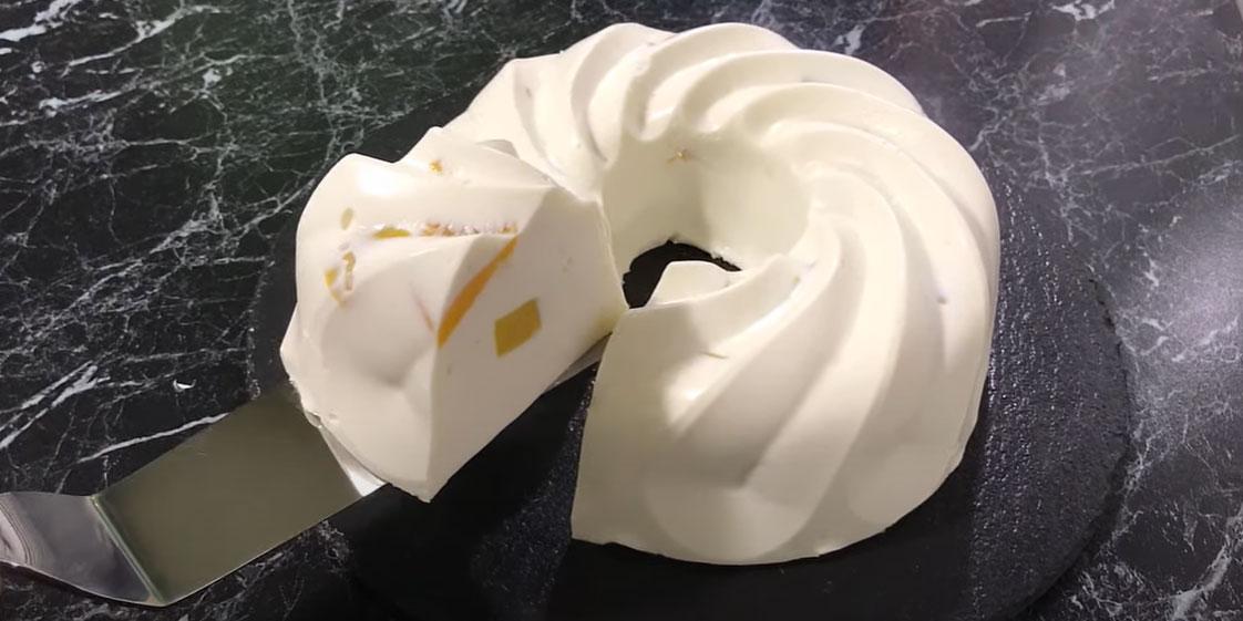 Dessert au fromage blanc et aux fruits