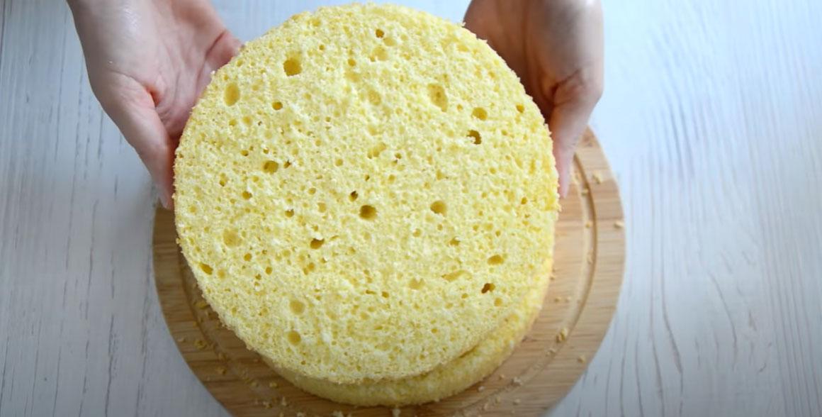 Recette étape par étape du gâteau éponge à la noix de coco