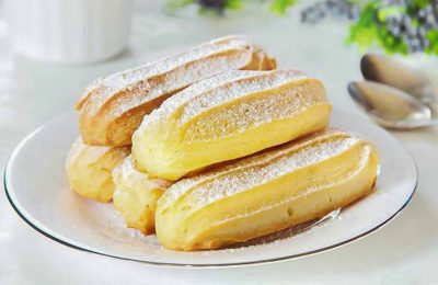 Hvorfor falder eclairs efter bagning, og hvad skal man gøre ved det?