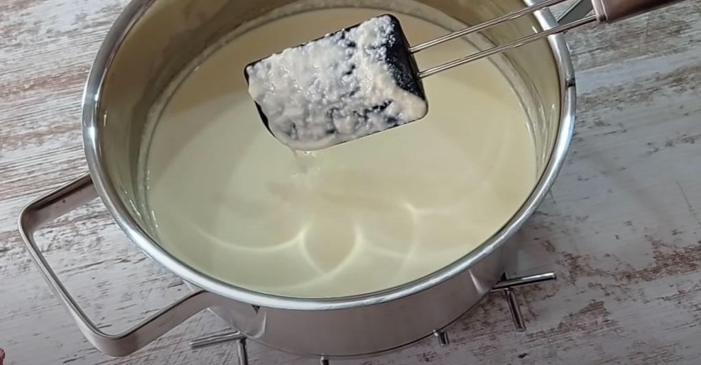 وصفة خطوة بخطوة لتحضير جبنة الماسكاربوني المنزلية - الخطوة 5