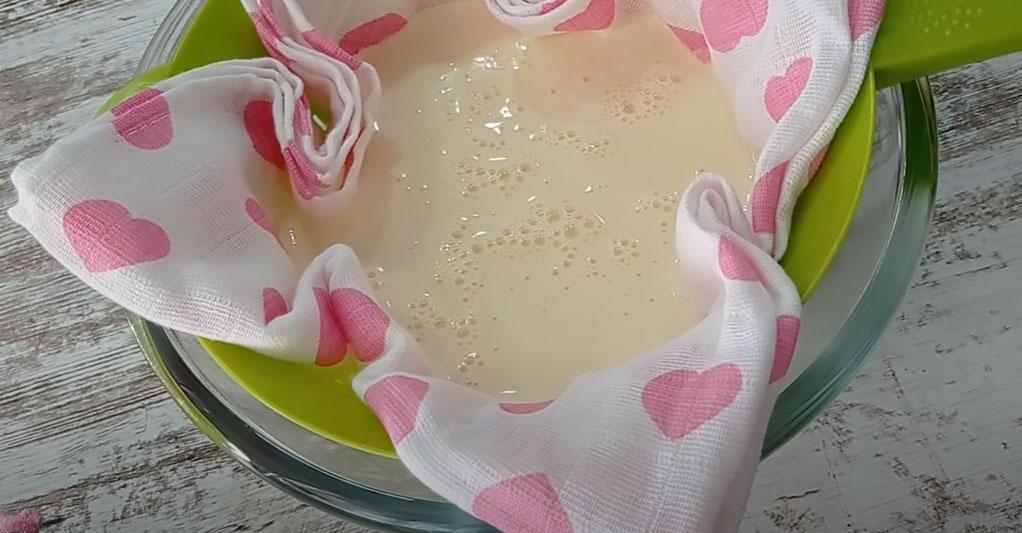 وصفة خطوة بخطوة لتحضير جبنة الماسكاربوني المنزلية - الخطوة 6