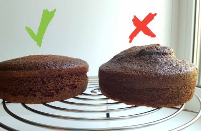 لماذا ترتفع الكعكة الإسفنجية في الفرن؟