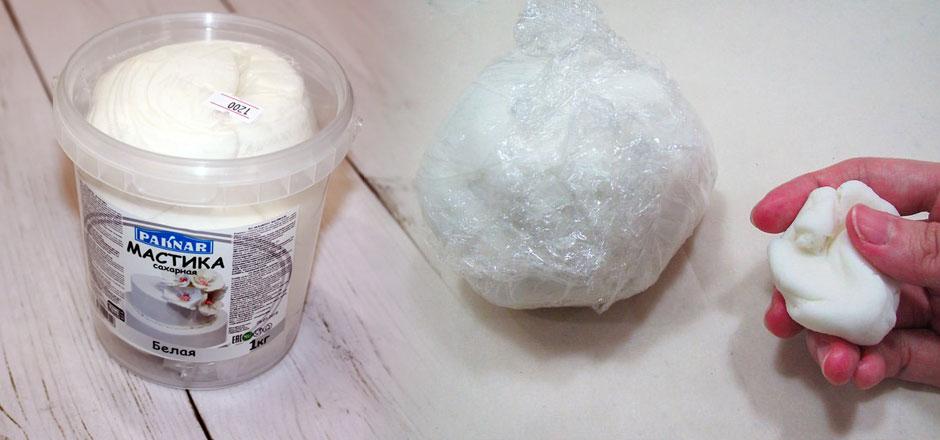 عجينة سكر بيضاء للكيك