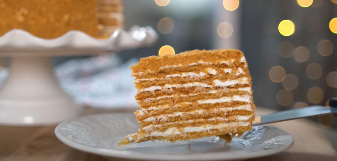 Pastís de mel amb caramel