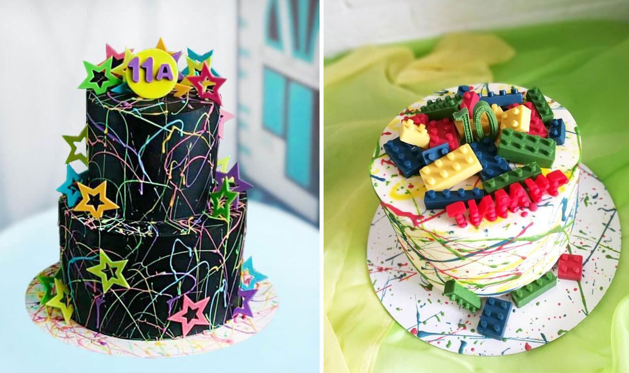 Com fer pastissos amb espurnes de colors