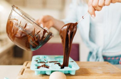 تلطيف الشوكولاتة في المنزل