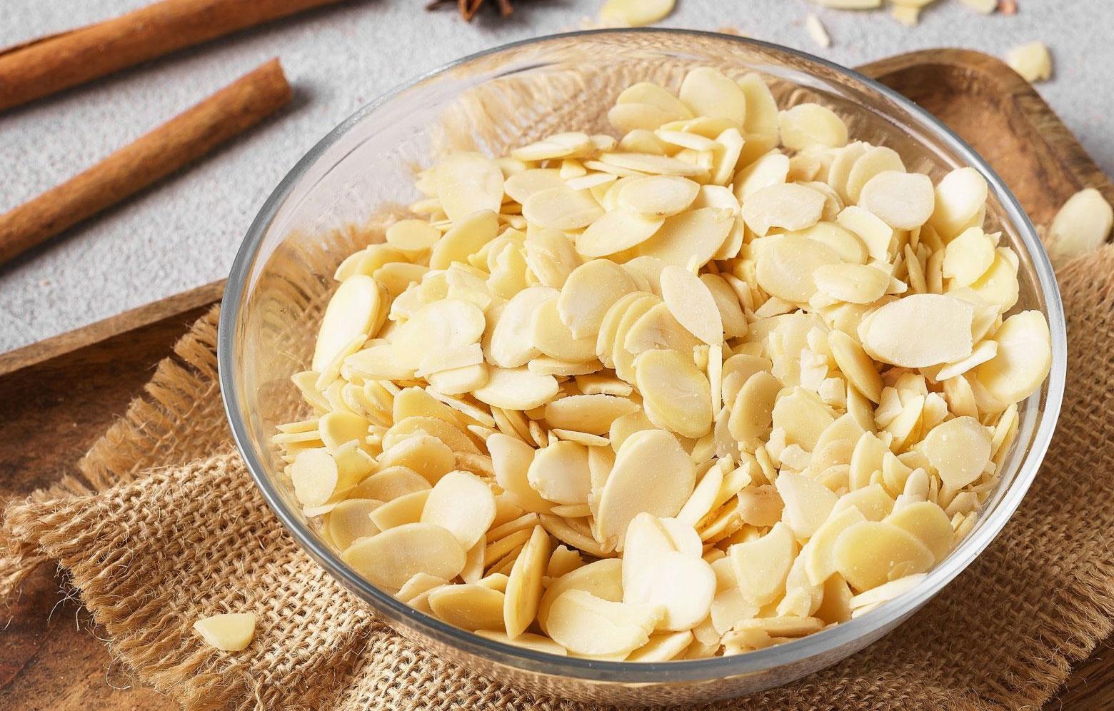 Kalorický obsah mandlových okvětních lístků