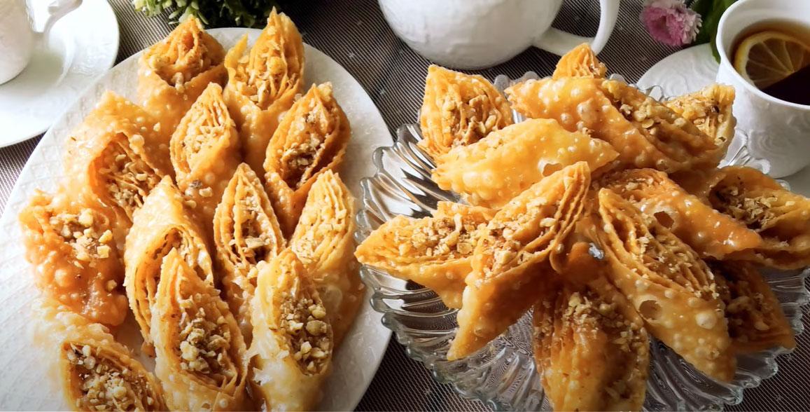 Bois de broussailles de Crimée avec miel et noix