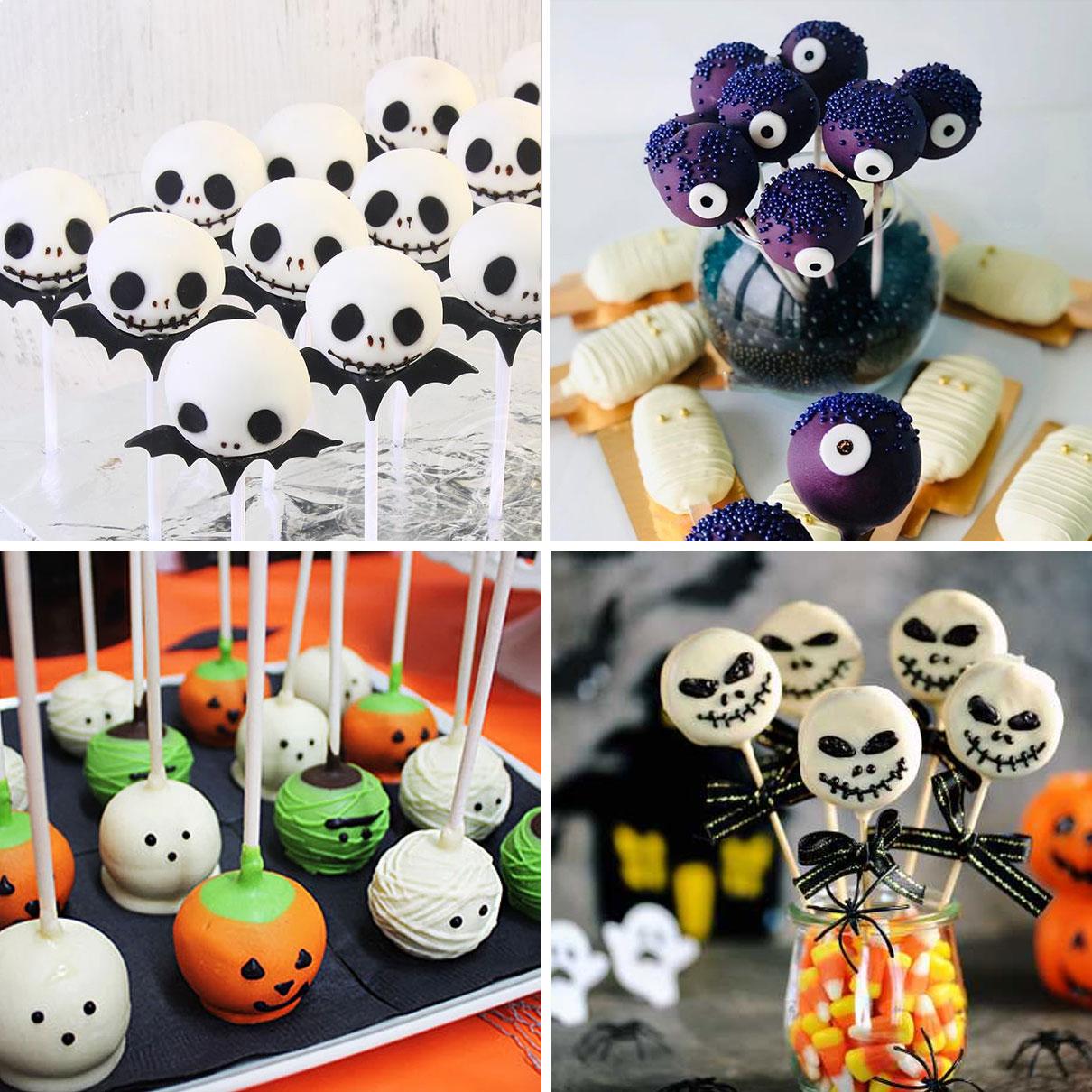 Pops de pastís de Halloween