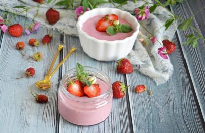 موس الفراولة: وصفة بسيطة خطوة بخطوة