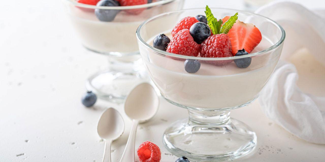 Gelatina de crema agra