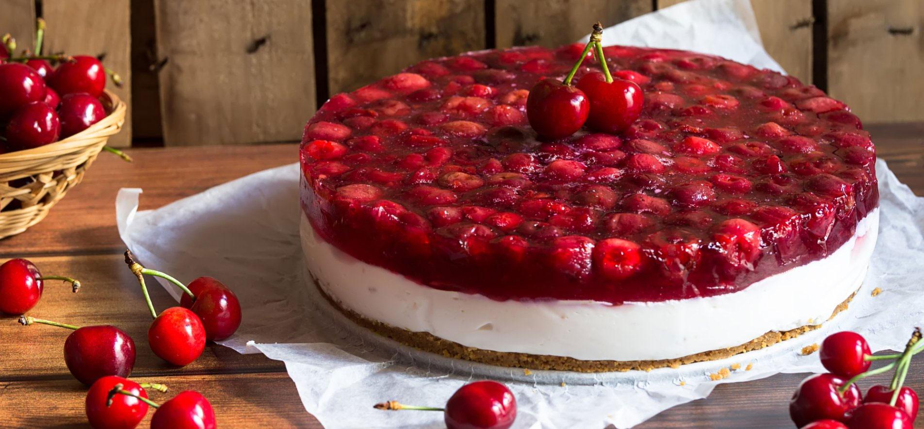 Pastís de compota de cireres