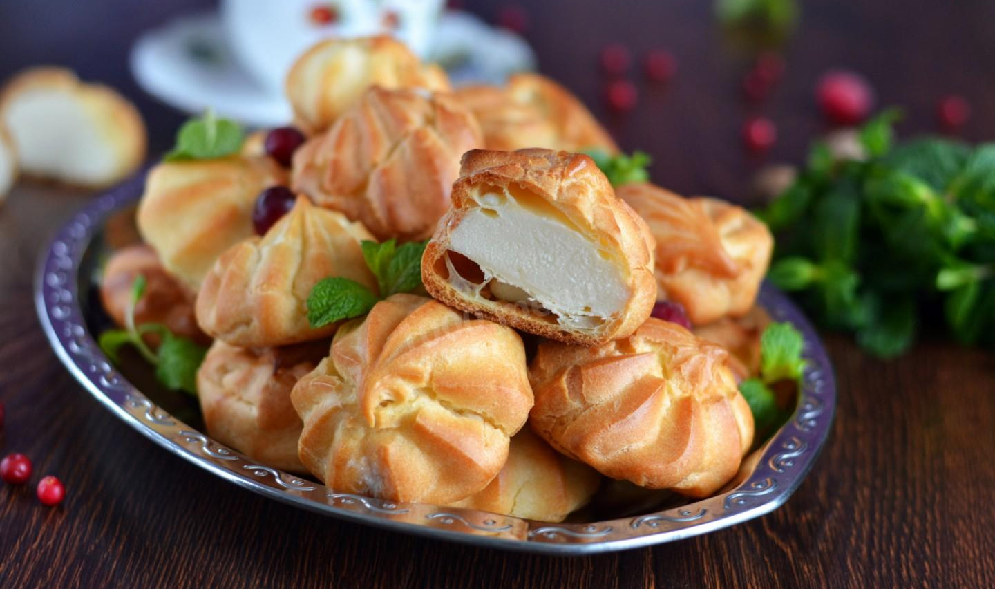 Crema de profiteroles: una recepta clàssica pas a pas