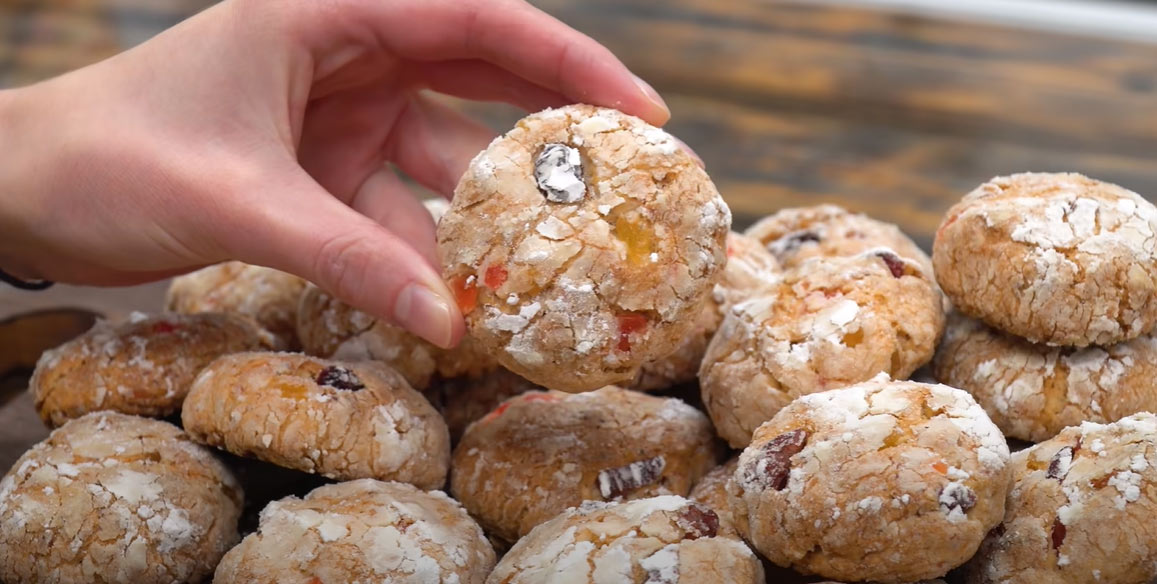 Galetes galileanes amb fruita confitada