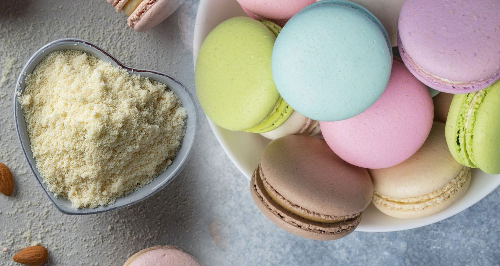 Es pot substituir la farina d'ametlles als macarons?