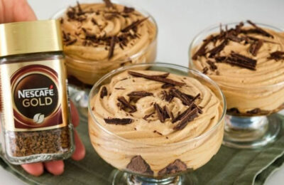 موس القهوة: وصفة بسيطة خطوة بخطوة