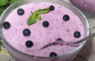 موس التوت: وصفة بسيطة خطوة بخطوة