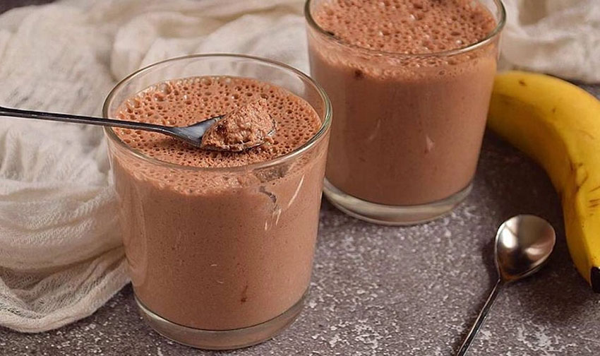 Mousse de xocolata i llet
