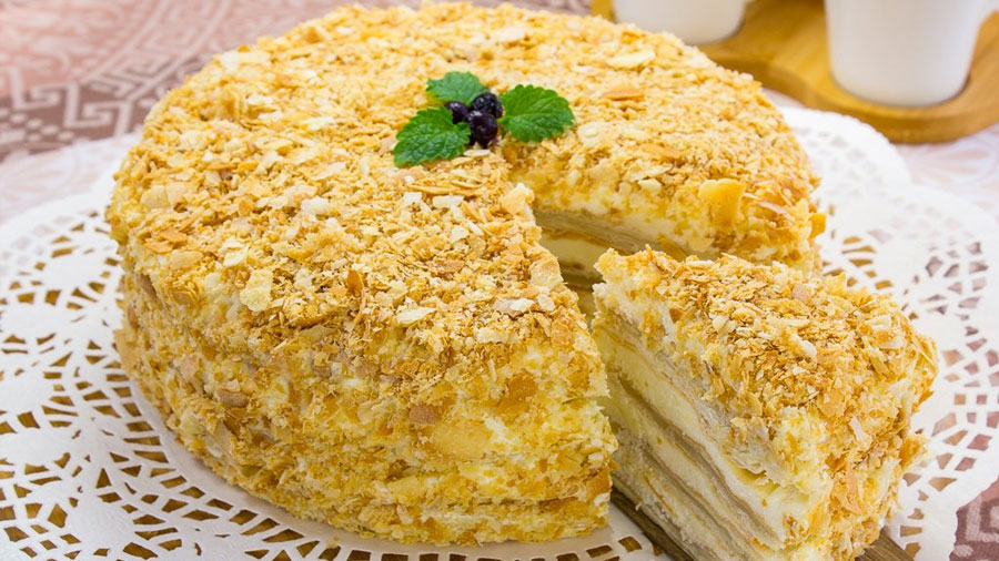 האם אפשר להקפיא עוגת נפוליאון?