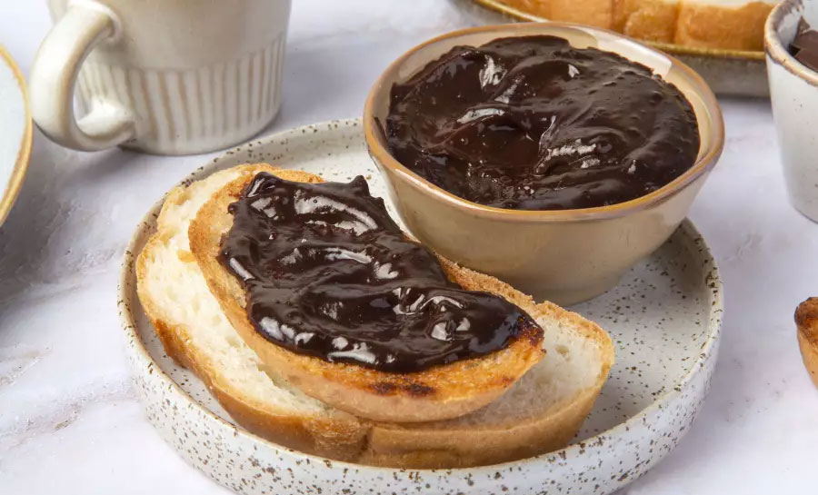 Nutella de xocolata sense fruits secs