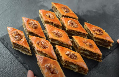 البقلاوة الأرمنية: وصفة خطوة بخطوة