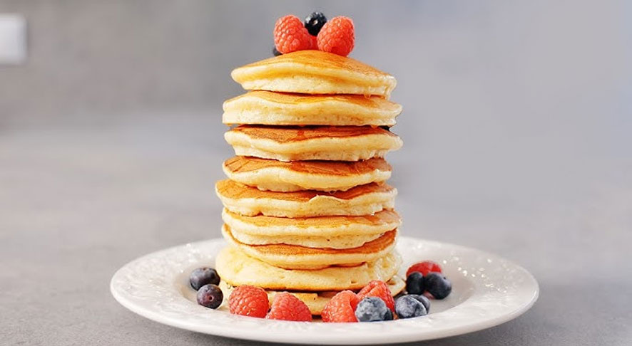 Creps esponjoses sense llevat en pols